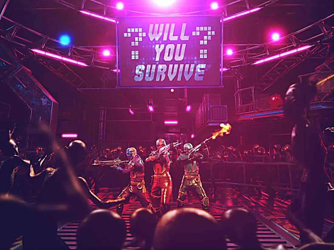 Zombie survival VR game at Zero Latency